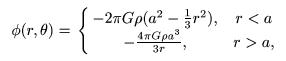 Homogeneous
Sphere Potential